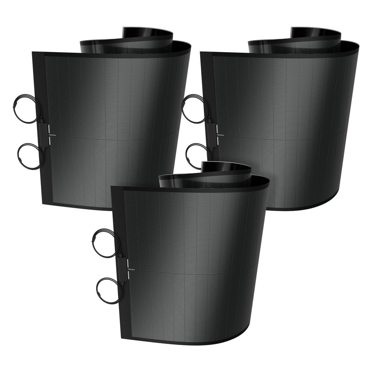 BougeRV Yuma 200W CIGS Thin-film Flexible Solar Panel with Tape