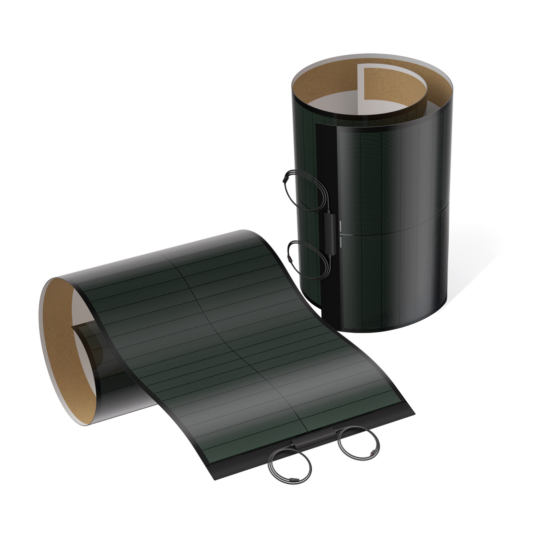 BougeRV Yuma 200W CIGS Thin-film Flexible Solar Panel with Tape