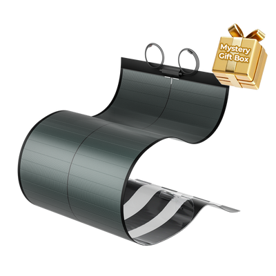 BougeRV Yuma 200W CIGS Thin-film Flexible Solar Panel with Tape