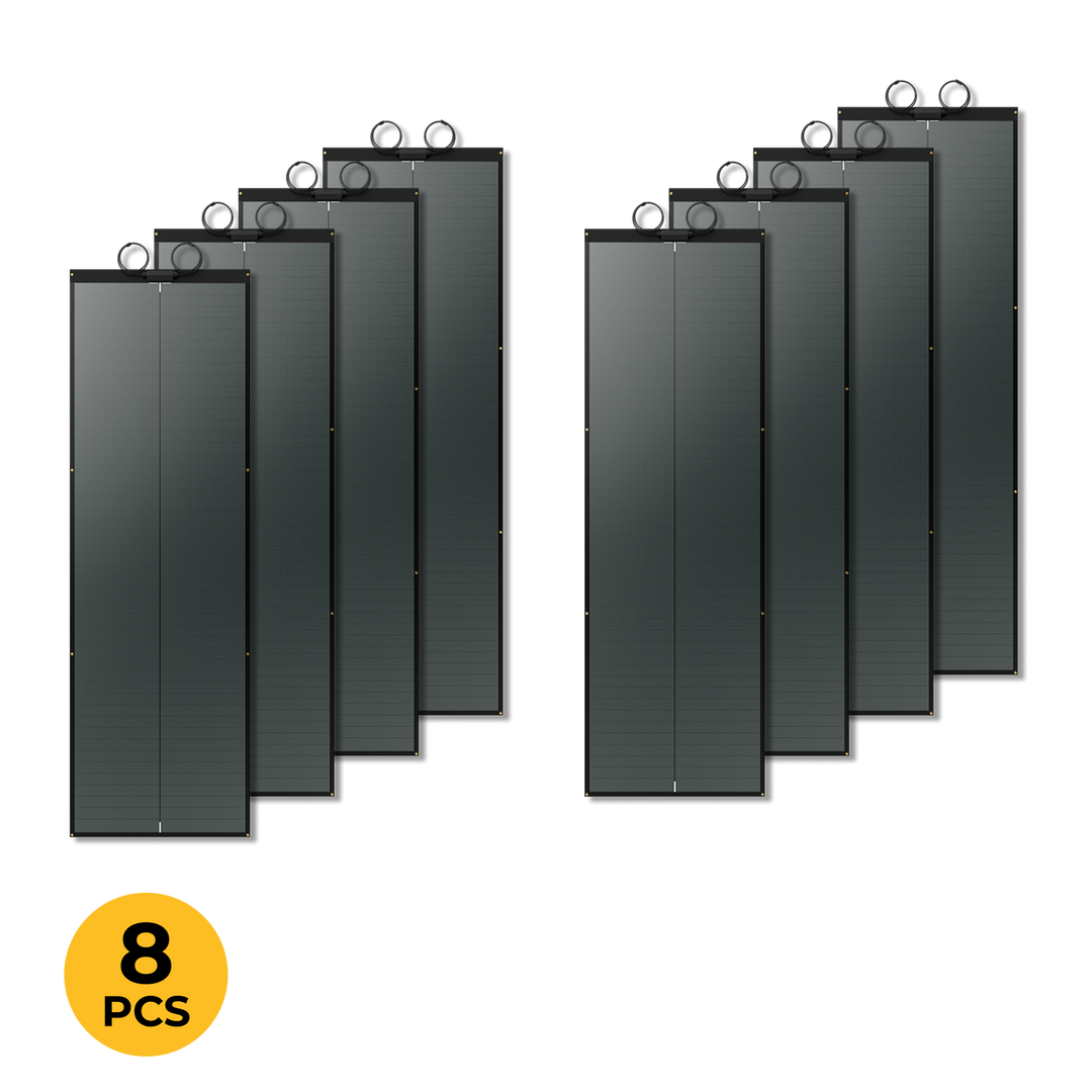 400W CIGS Flexible Solar Panel with Pre-Punched Holes(2X200W)