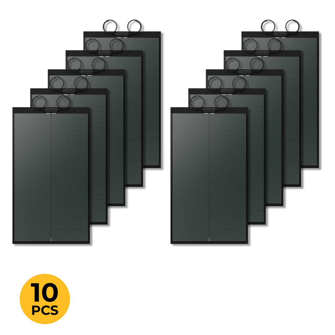 400W CIGS Solar Panel (Square with Adhesive) (100W*4pcs)