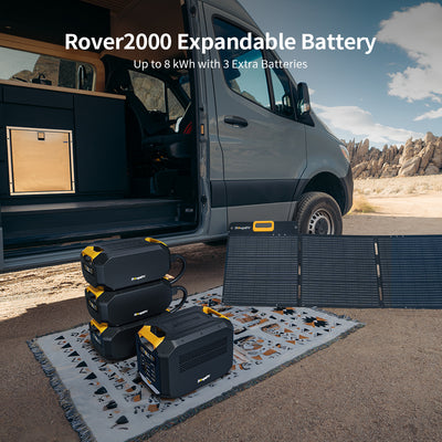 BougeRV ROVER2000 Power Station with Extra Battery