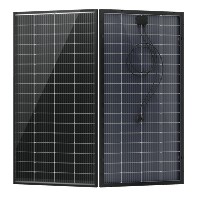 BougeRV 200 Watt Rigid Bifacial 10BB Mono Solar Panel