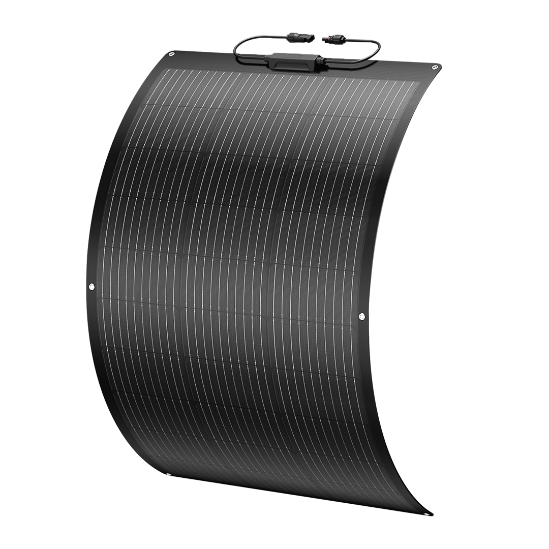 BougeRV Arch 100 Watt Fiberglass Curved Solar Panel