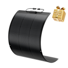 BougeRV Arch 200 Watt Fiberglass Flexible Curved Solar Panel