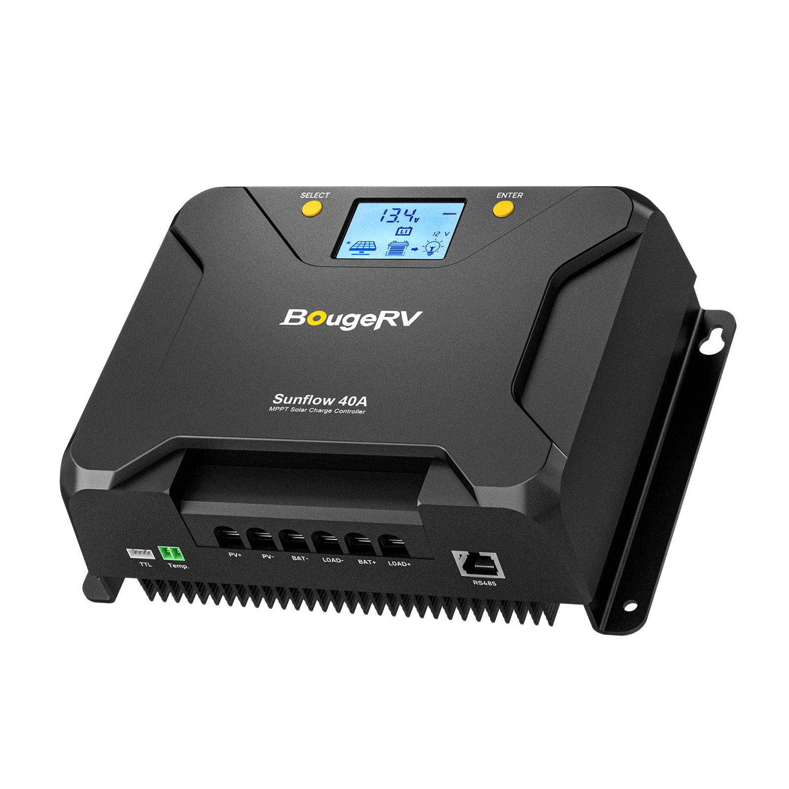 BougeRV Sunflow 30A MPPT Solar Charge Controller 12V/24V