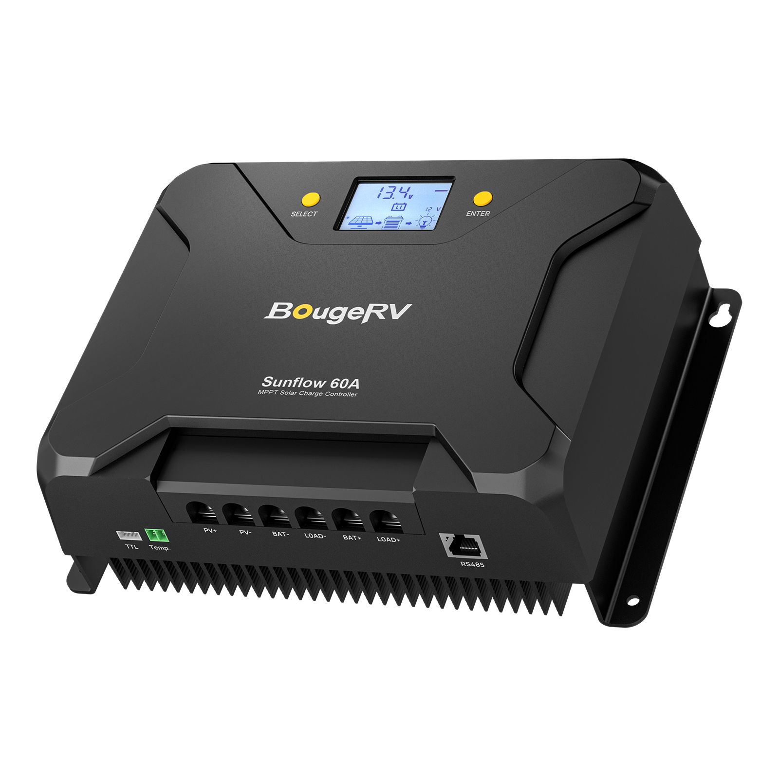 BougeRV Sunflow 30A MPPT Solar Charge Controller 12V/24V