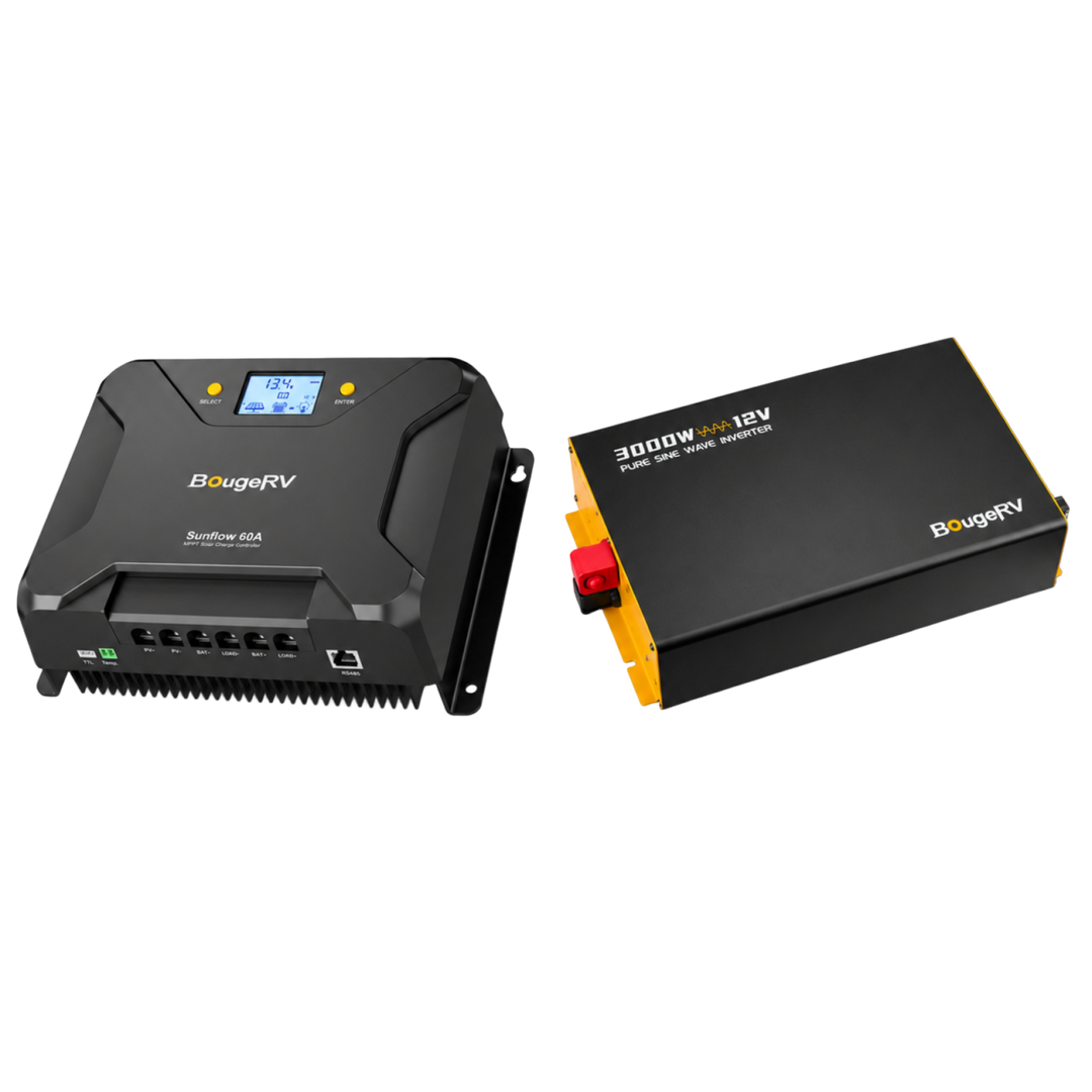 BougeRV Sunflow 60A MPPT Solar Charge Controller 12V/24V