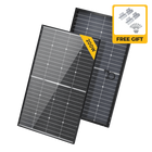 BougeRV N-Type 12V/24V 200 Watt Bifacial 16BB Solar Panel