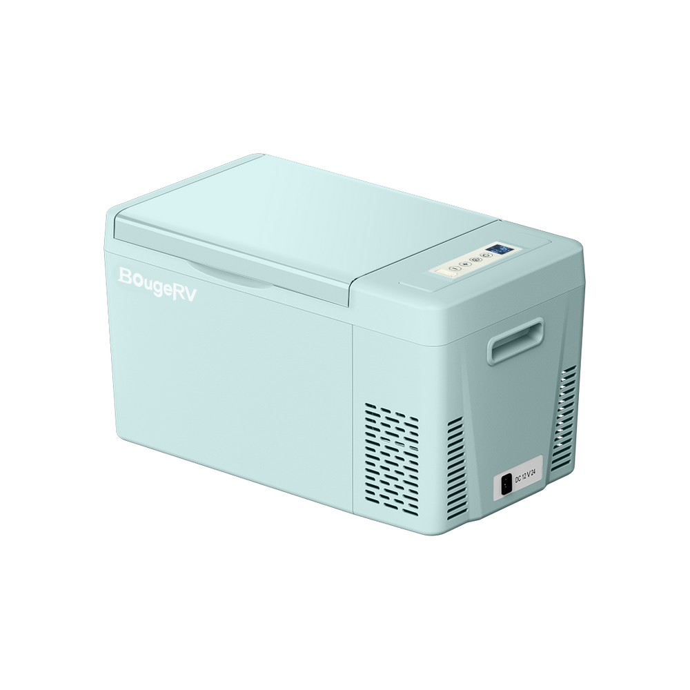 BougeRV 12V 23 Quart Mini Portable Fridge(Mint Green)