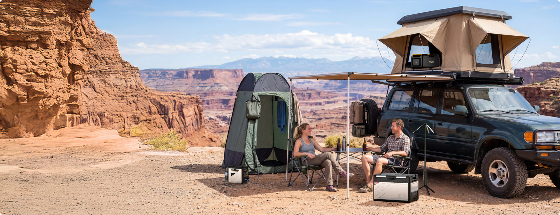 Go farther with dependable<br />
power and off-road gear