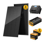 BougeRV 12V 400W ShadePower Rigid Solar System Kit