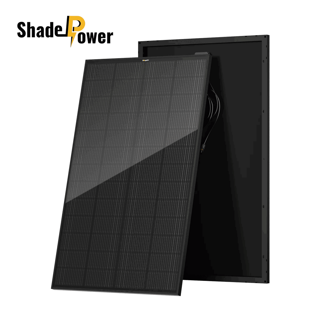 BougeRV 12V 200W ShadePower Rigid Solar System Kit