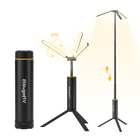 BougeRV New T1 Portable Telescopic Camping Lantern