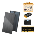 BougeRV 12V 600W High Watt Rigid Solar System Kit