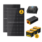 BougeRV 12V 600W TOPCon Rigid Solar Kit