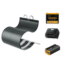 BougeRV 12V 200 Watt CIGS Flexible Solar System Kit(Adhesive)