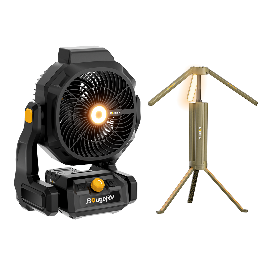 BougeRV CL04 Outdoor Portable Telescopic Camping Light