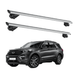 Roof Rack Cross Bars (Universal, 53'' Silver)