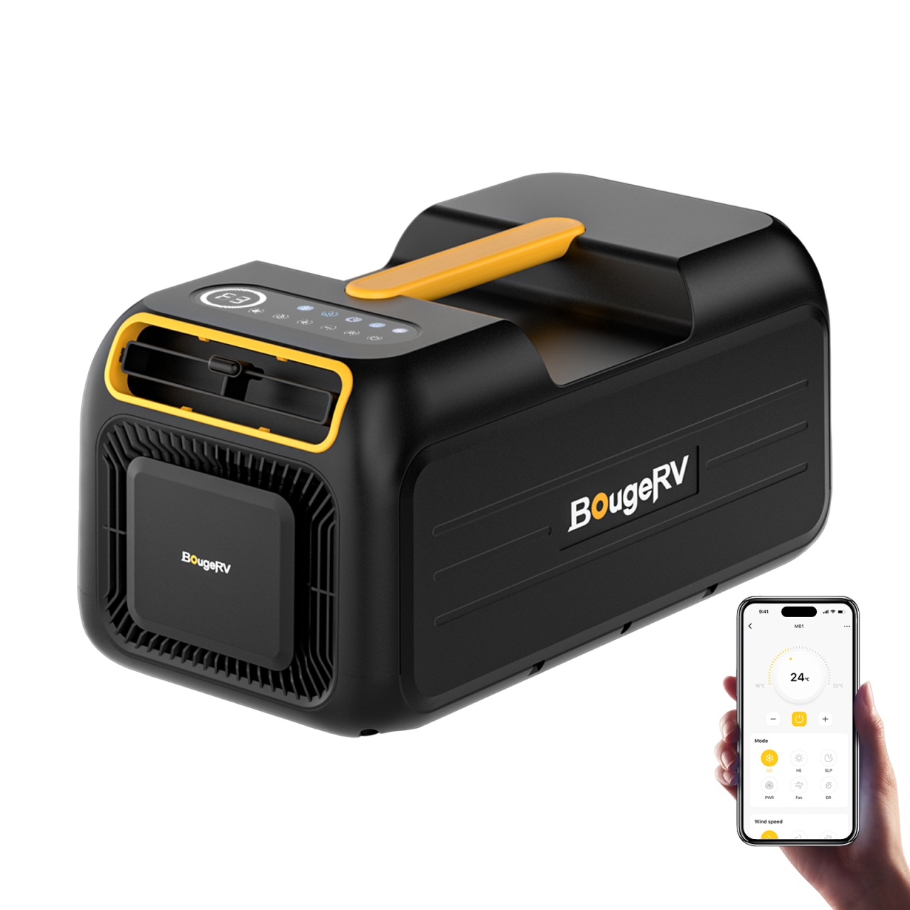 BougeRV New 3500BTU Portable Air Conditioner