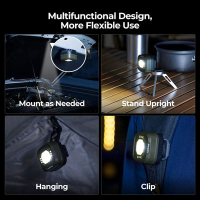 BougeRV AL05 Multifuntional Area Light Rechargeable Outdoor Headlamp