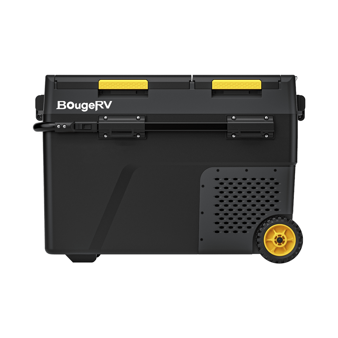 BougeRV CRD2 52QT Dual Zone 12V Portable Fridge Freezer