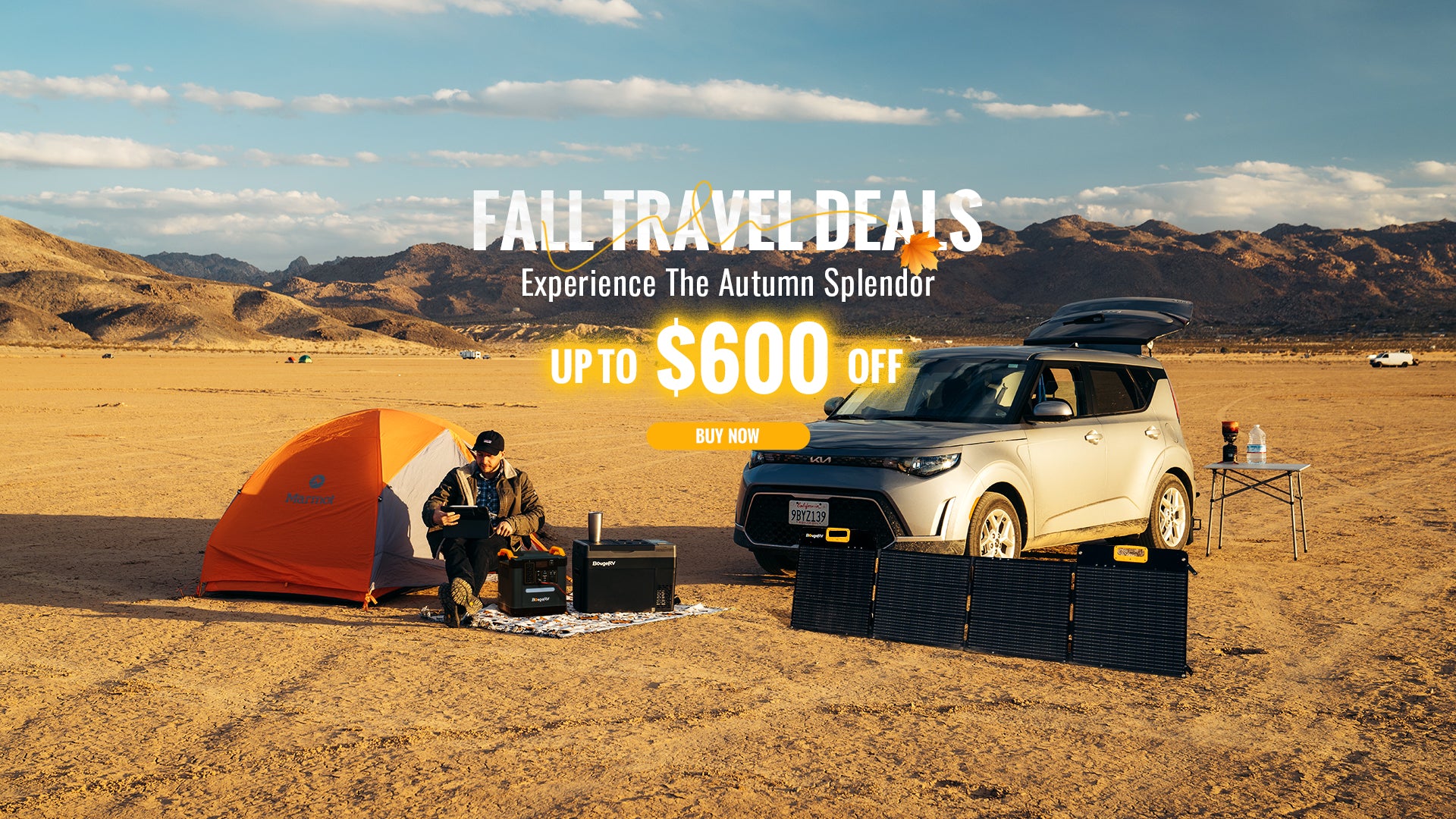 fall travel sale on bougerv
