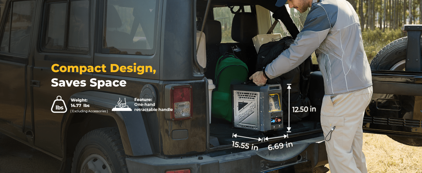 Compact Portable Water Heater