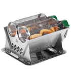 DEERFAMY Electric BBQ Grill with Rotisserie Kit & Rotating Baskets