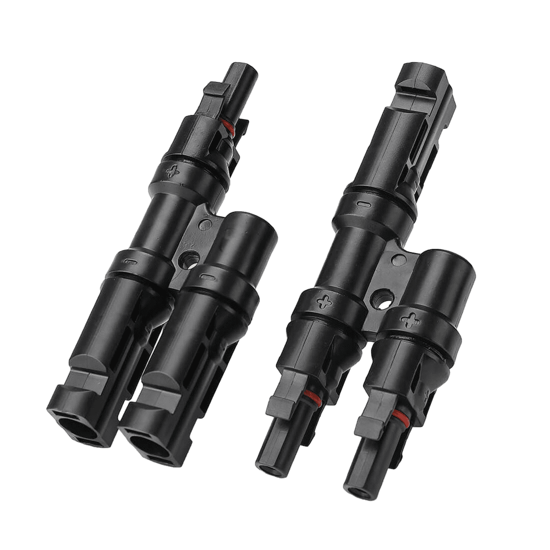 Solar Branch Connectors Y Connector in Pair MMF+FFM Parallel Connection