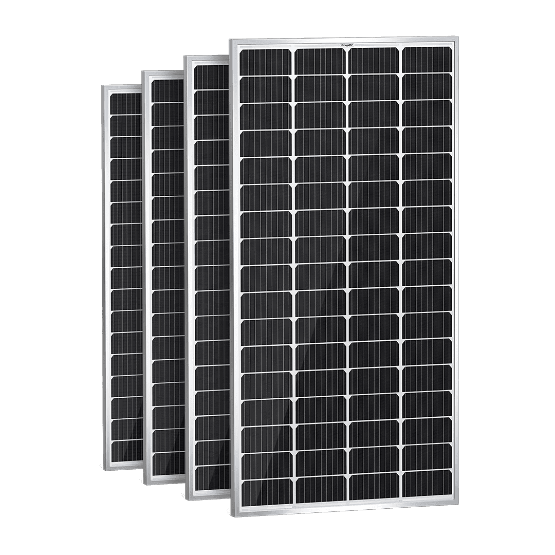 BougeRV 800W (200W*4pcs) 12V 9BB Mono Solar Panel