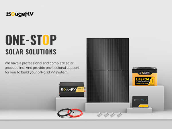 400w 10BB solar panel with one-stop solar solutions