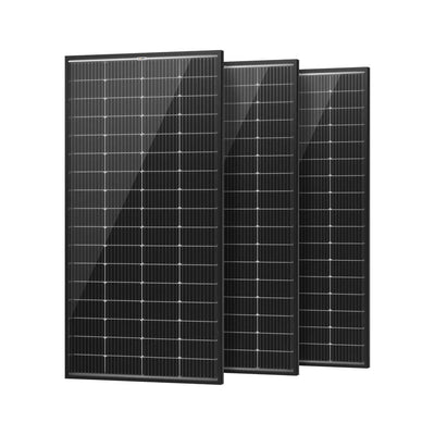 BougeRV 200W 12V 10BB Mono Bifacial Solar Panel