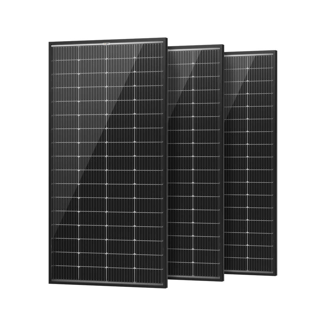 600W(200W*3PCS) Bifacial 12V 9BB Mono Solar Panel
