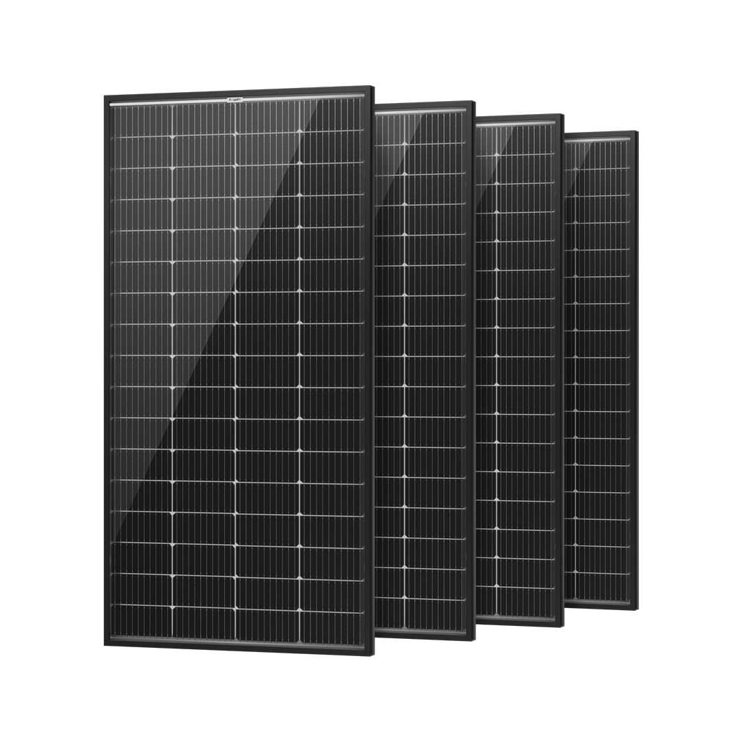 800W(200W*4PCS) Bifacial 12V 9BB Mono Solar Panel