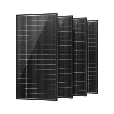 BougeRV 200W 12V 10BB Mono Bifacial Solar Panel