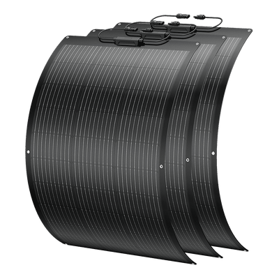 BougeRV Arch 300 Watt (3x100W) Fiberglass Curved Solar Panel