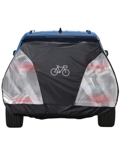 BougeRV Waterproof Hitch Bike Rack Cover (3–4 Bikes) with Tail Light Window
