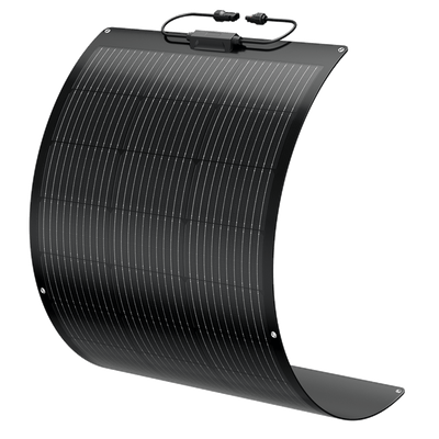 BougeRV Arch 100 Watt Fiberglass Curved Solar Panel（New Arrival）