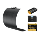 BougeRV 12V 200 Watt Flexible Solar System Kit