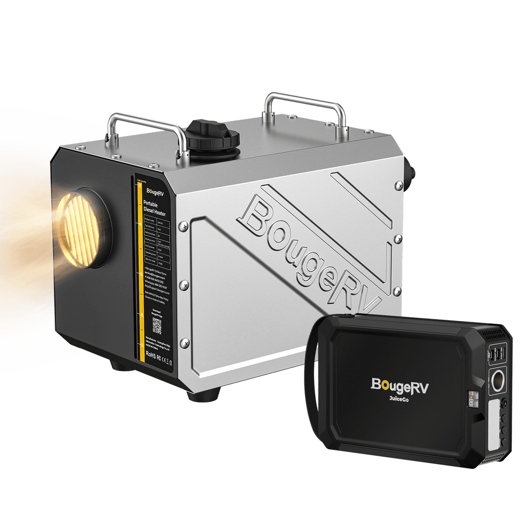 Portable Diesel Outdoor Heater with Power Station