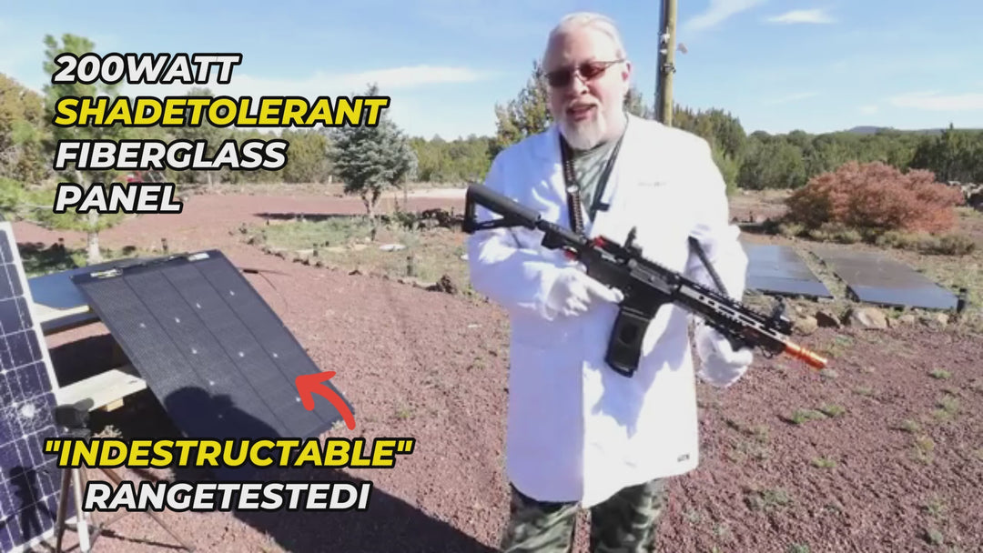 BougeRV Arch Pro 200W ShadePower N-Type Flexible Solar Panel