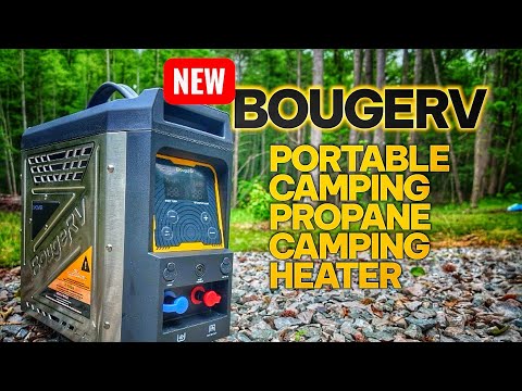 BougeRV New Portable Propane Outdoor Camping Water Heater