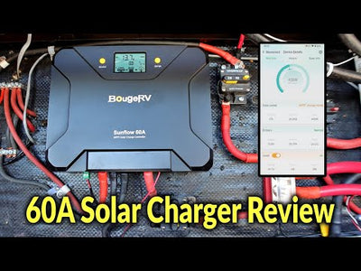 BougeRV Sunflow 60A MPPT Solar Charge Controller 12V/24V