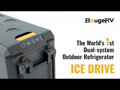 BougeRV ASPEN 50 Dual-Zone 53QT 12V Portable Refrigerator