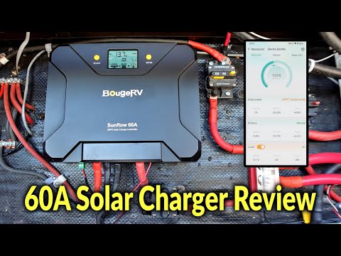BougeRV Sunflow 30A MPPT Solar Charge Controller 12V/24V