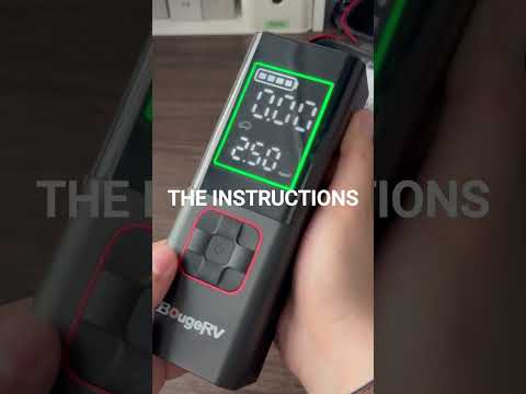 BougeRV 20,000mAh 160 PSI Tire Inflator Portable Air Compressor