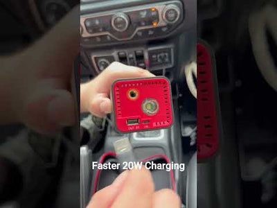 BougeRV 20,000mAh 160 PSI Tire Inflator Portable Air Compressor