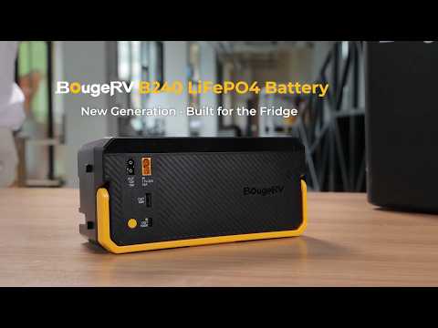 BougeRV New 240Wh Detachable Battery for CRH20/CRX3/CRD2 V2.0/ROCKY V3.0 Portable Fridges