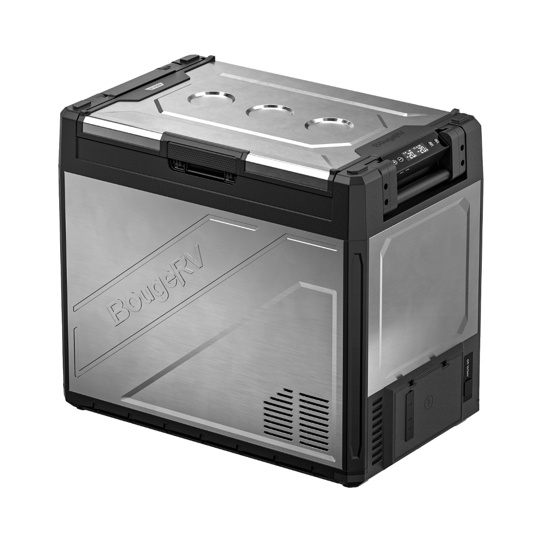 BougeRV New Rocky V3.0 81QT Dual Zone 12V Car Fridge